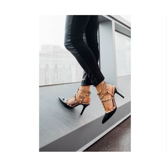 heels for black dress